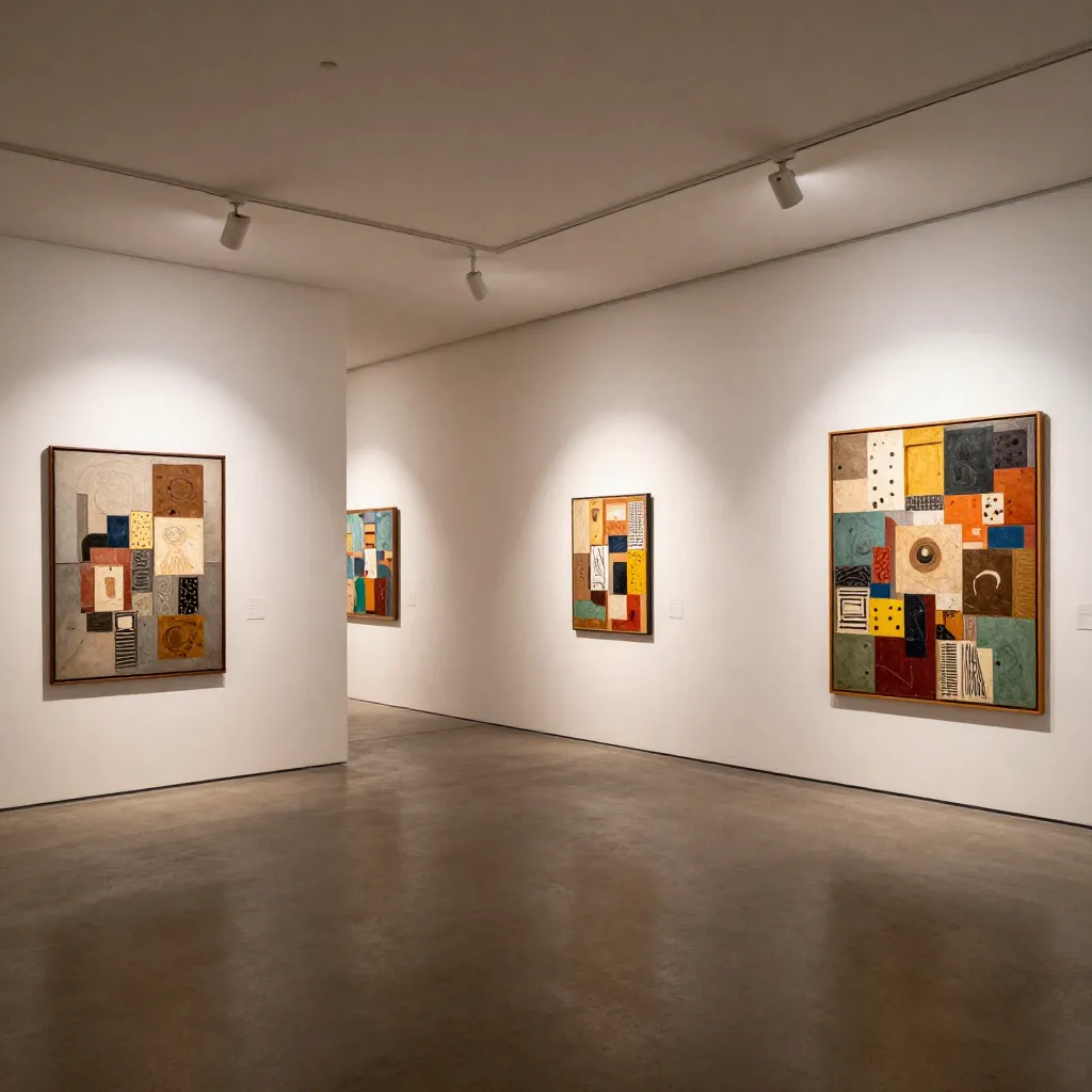 Gallery viewing space